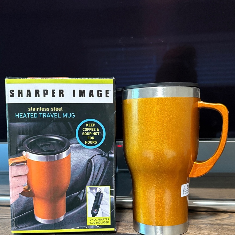 🎁GIFT IDEA🎁 Heated Stainless Steel Travel Mug